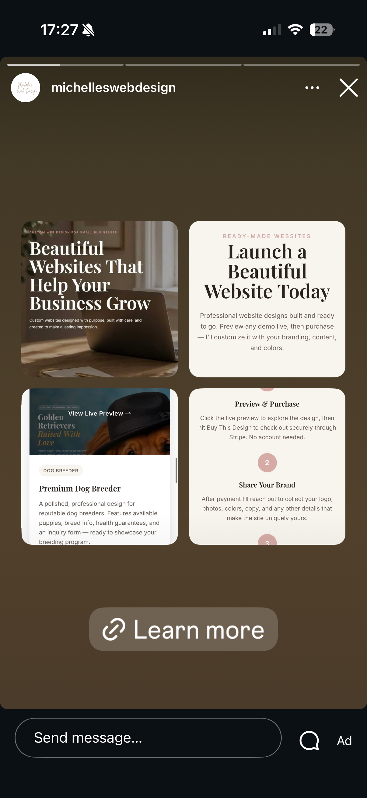 Christian Solorzano — screenshot of an AI-generated Instagram ad (AI slop)