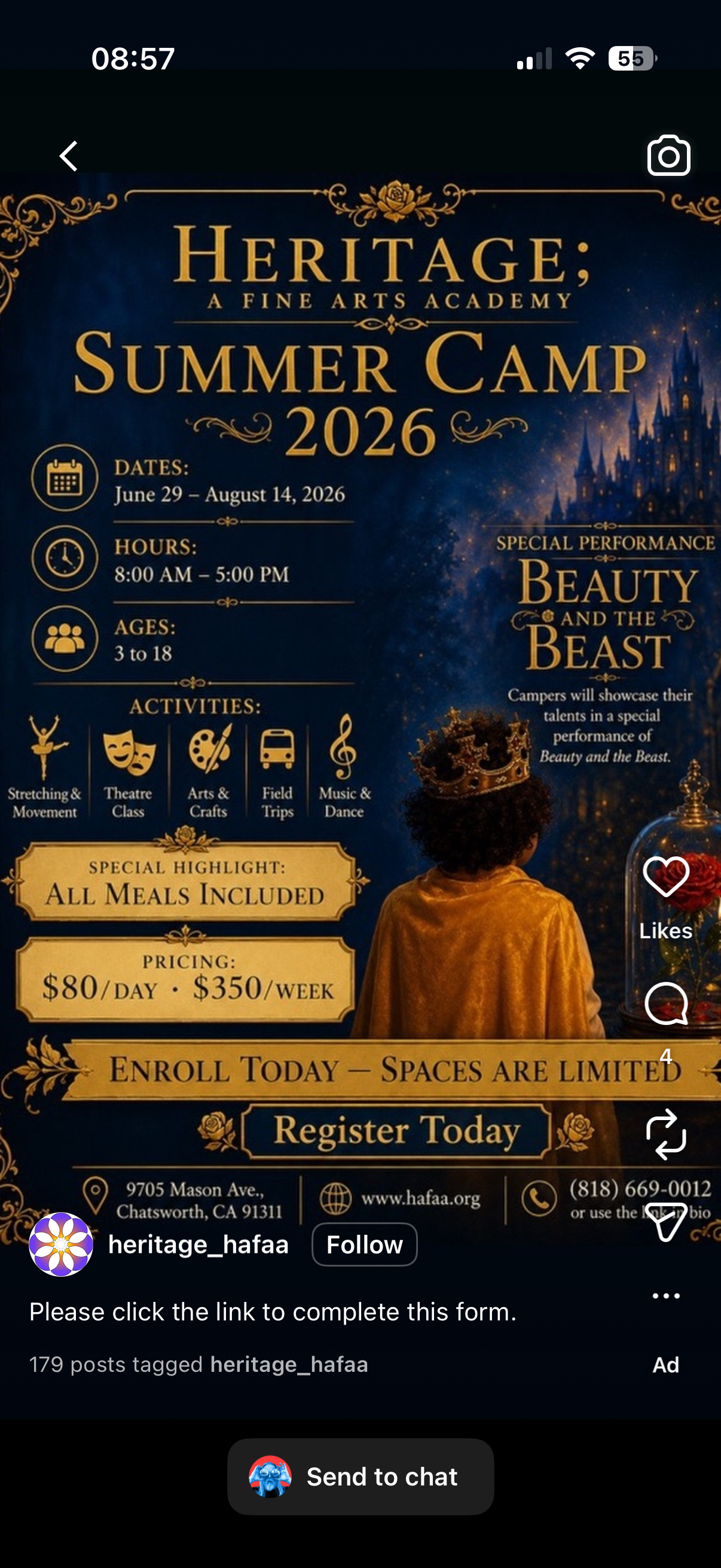 Christian Solorzano — screenshot of an AI-generated Instagram ad (AI slop)