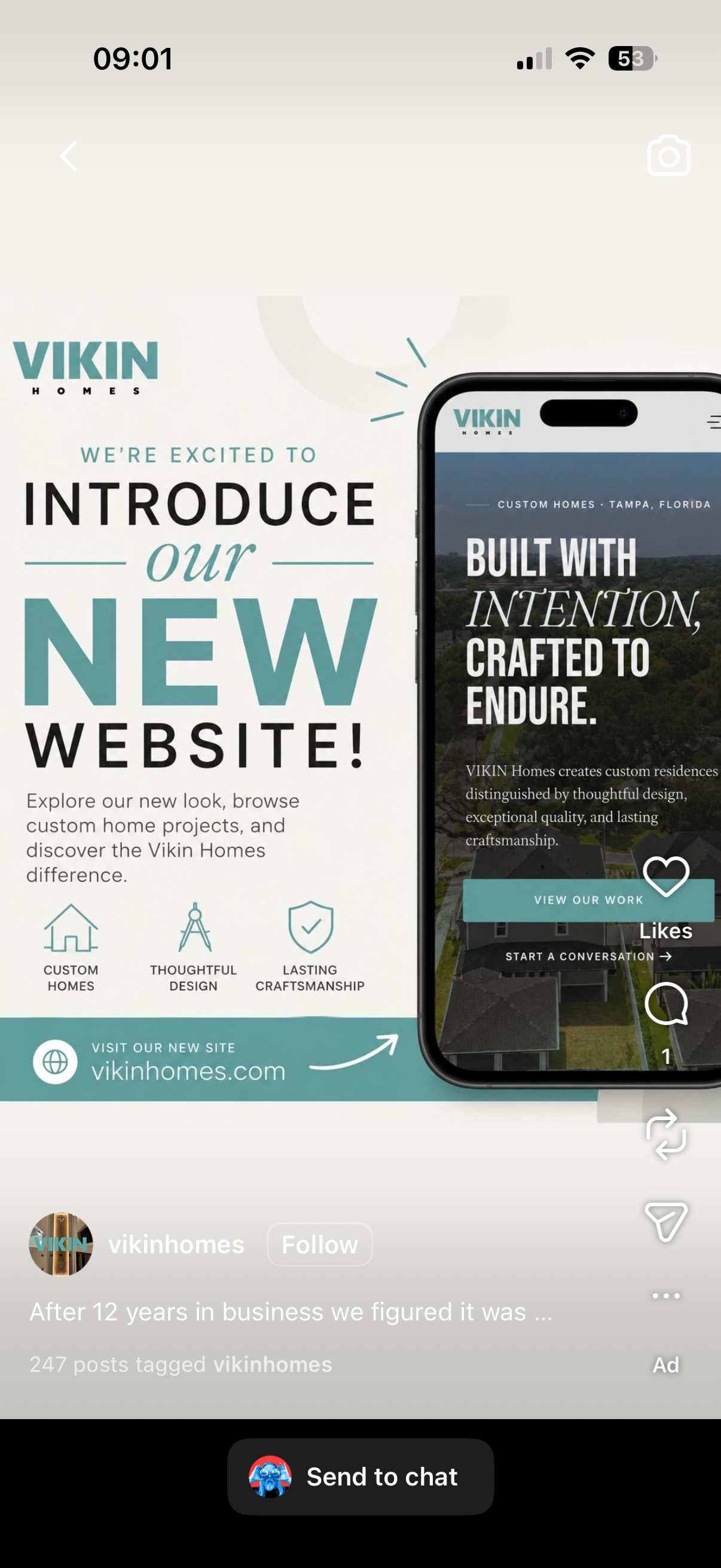 Christian Solorzano — screenshot of an AI-generated Instagram ad (AI slop)